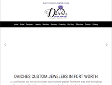 Tablet Screenshot of joedaiches.com